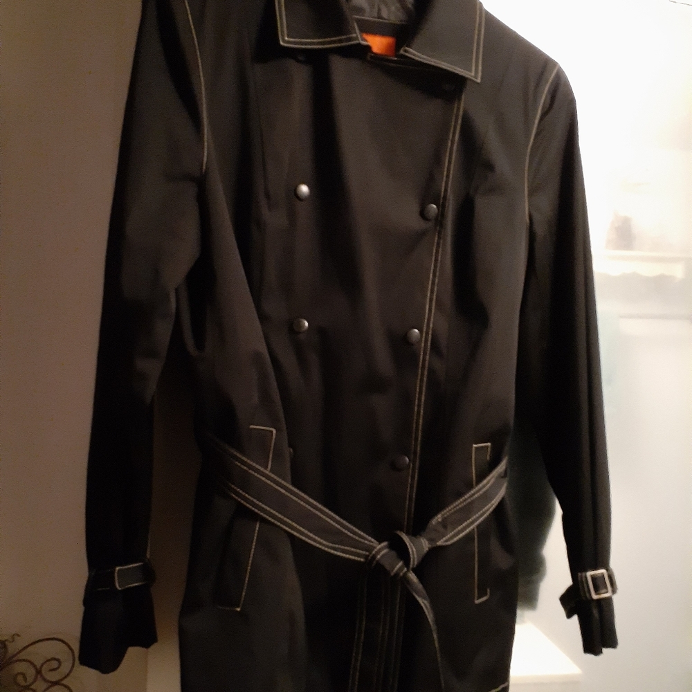 ESPRIT Outerwear Women's size M Black rain jacket